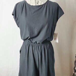 NEW Just Be Me Black Knit Short Romper - Medium